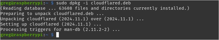 Install Cloudflared