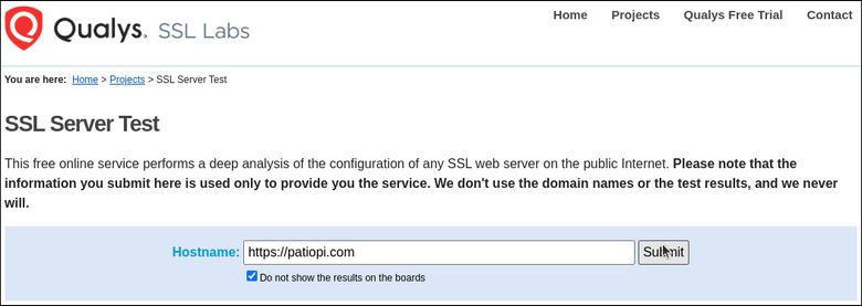 SSL Server Test