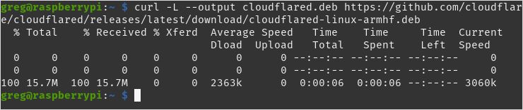 Download latest Cloudflared